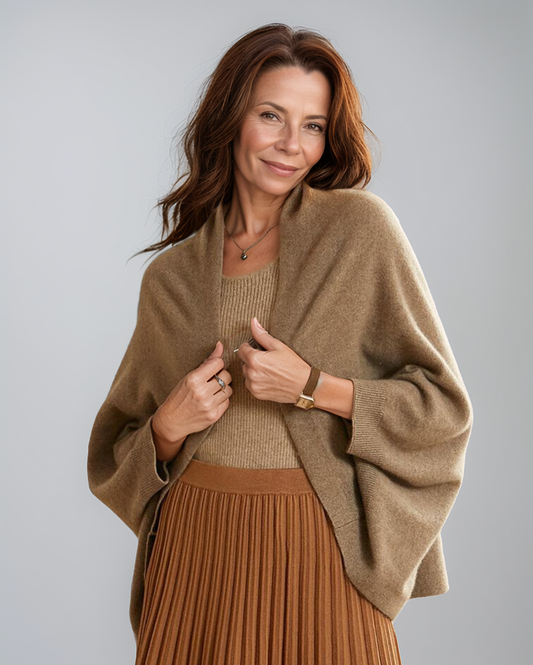 Avenelle Dames Herfst Casual Cashmere Shawl Jas