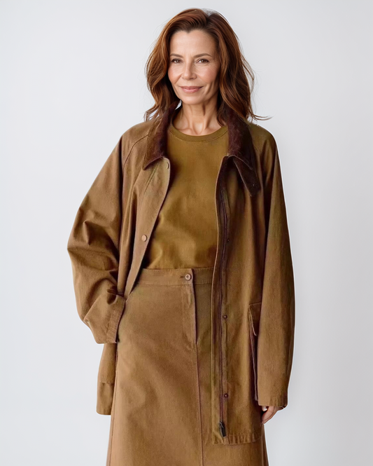 Avenelle Dames Herfst Casual Corduroy Jas