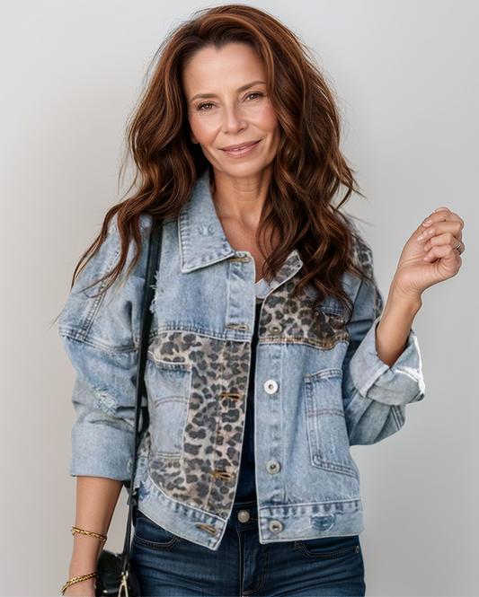 Avenelle Dames Herfst Casual Denim Jas