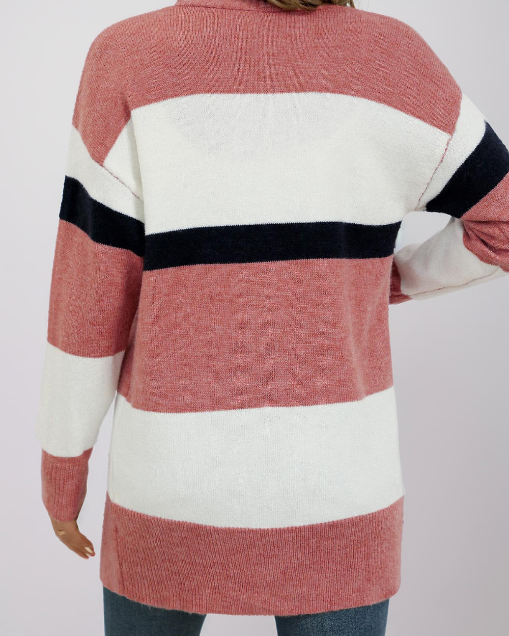 Avenelle Dames Herfst Casual Elegante Gestreepte Cardigan