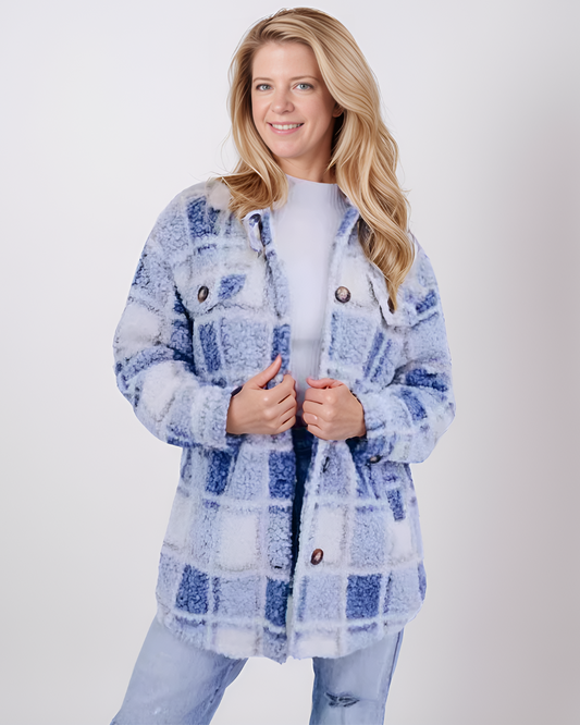 Avenelle Dames Herfst Casual Geruite Jas