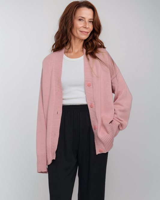 Avenelle Dames Herfst Casual Losvallende Gebreide Cardigan