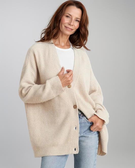 Avenelle Dames Herfst Casual Oversized Cardigan