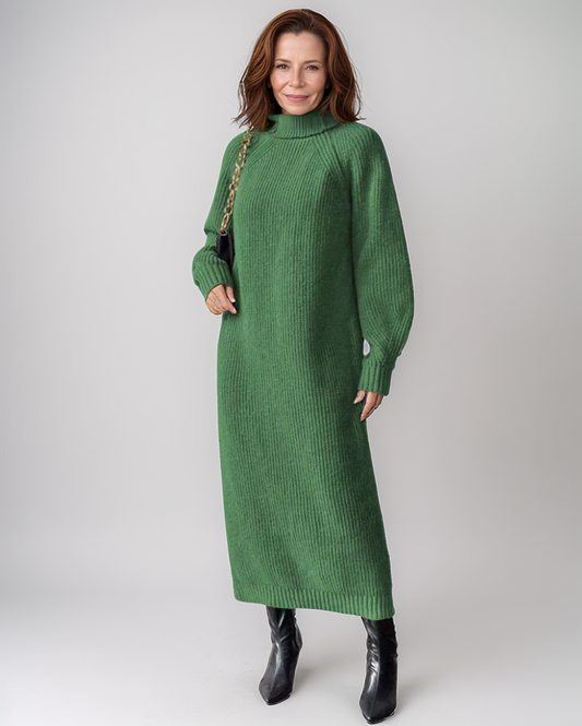 Avenelle Dames Herfst & Winter Casual Gebreide Jurk
