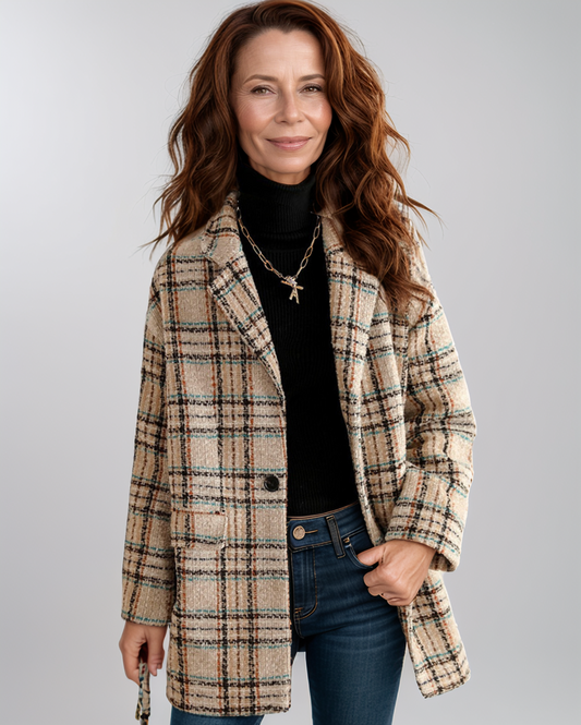 Avenelle Dames Herfst & Winter Retro Woljas