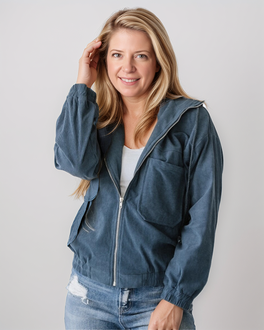 Avenelle Dames Winter Casual Hooded Jas