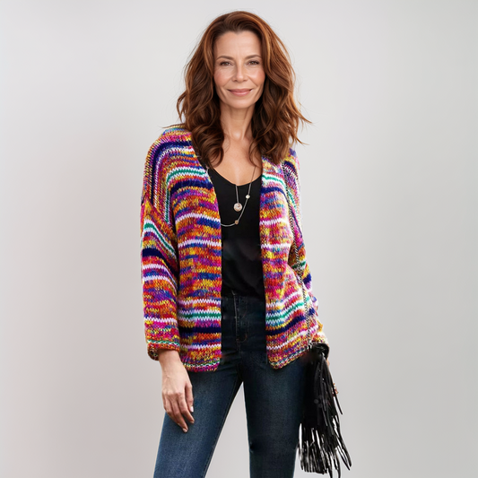 Avenelle Dames Winter Casual Veelkleurig Breisel