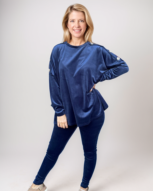 Avenelle Dames Winter Tweedelige Suède Lounge Set