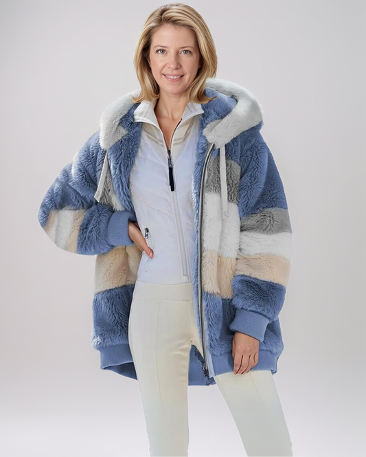 Avenelle Dames Winter Warm Faux Fur Hoodie