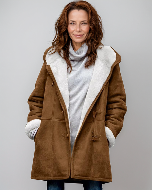 Avenelle Dames Winter Warm Fleece Jas met Kap