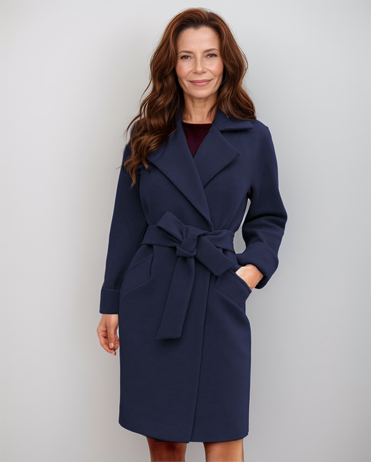 Avenelle Dames Wintermantel met Ceintuur voor Elegantie