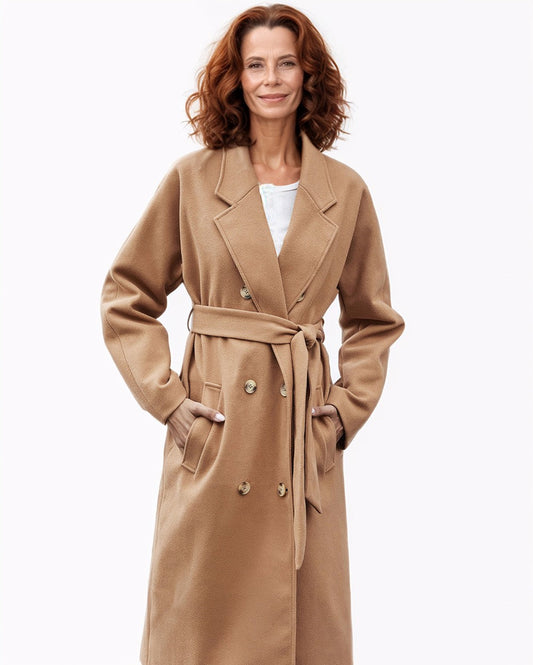 Modiluxa Dames Herfst-Winter Stijlvolle Smart Jas