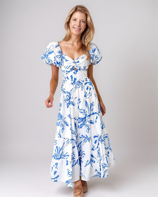 Modiluxa Dames Lente Jurk met Print