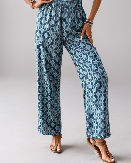Modiluxa Dames Lente Casual Stijlvolle Wijde Broek