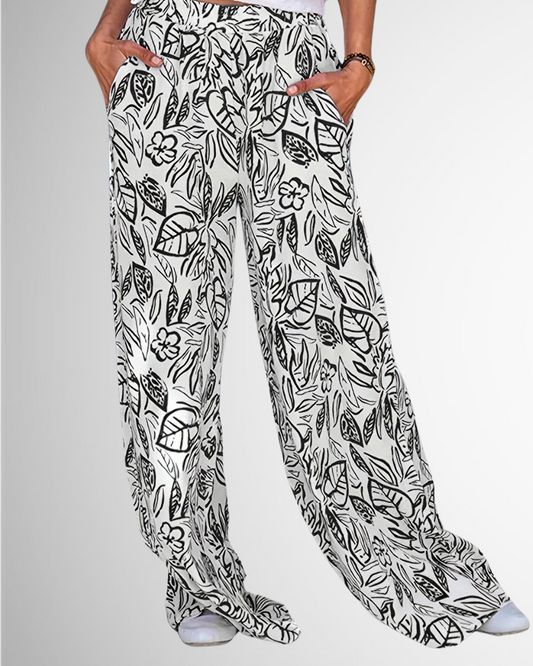Modiluxa Dames Lente Casual Comfortabele Luchtige Wijde Broek