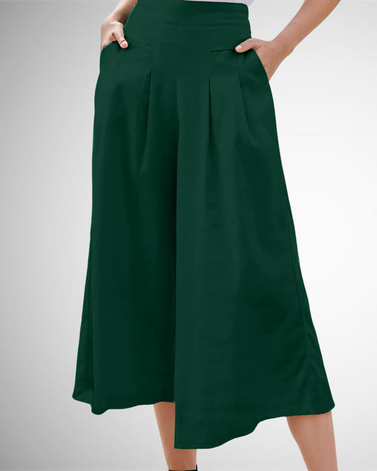 Modiluxa Dames Lente Semi-Formele Comfortabele Katoen-Linnen Wijde Broek