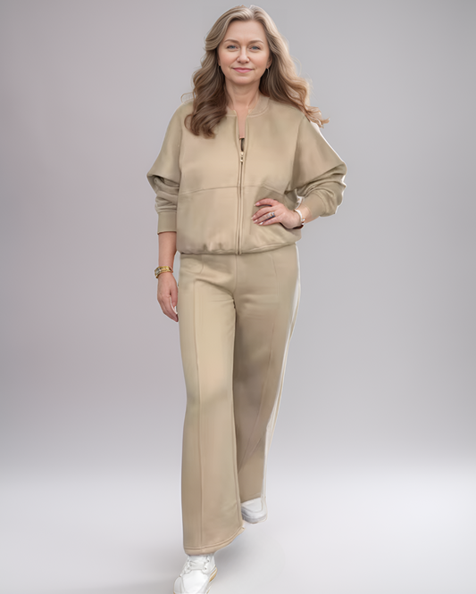 Sportief Dames Joggingpak – Tweedelig Set