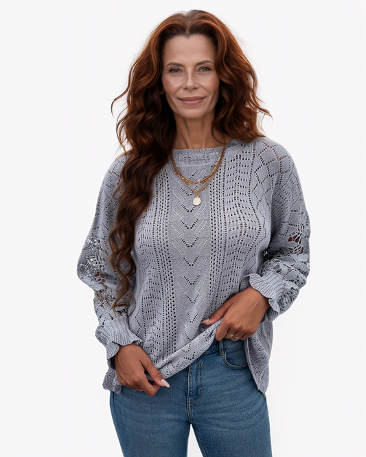 Modiluxa Dames Casual Trui met Patroon