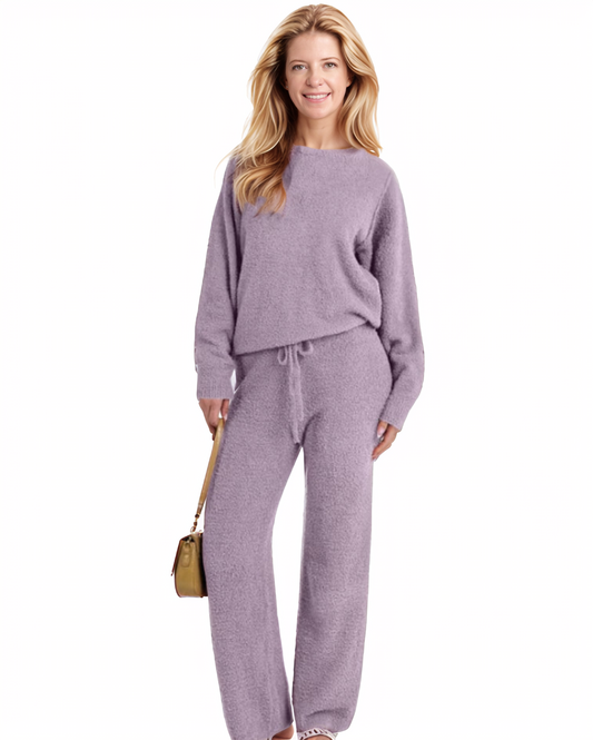 Modiluxa Dames Winter Casual Luxe Loungewear Set