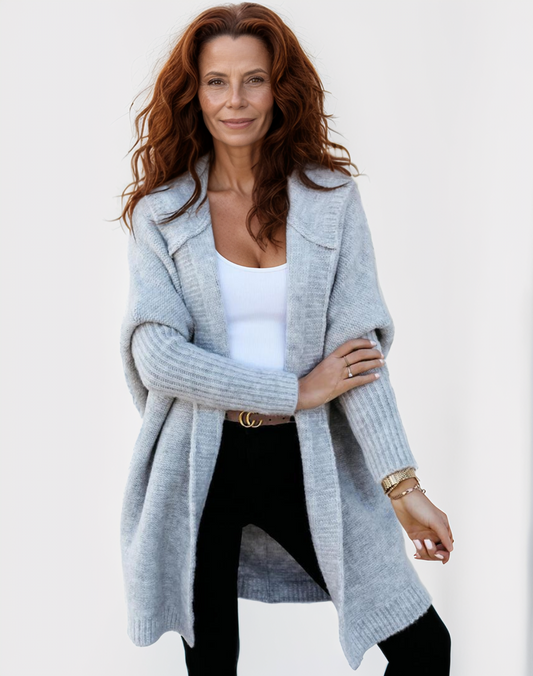 Modiluxa Dames Zacht Gebreide Cardigan