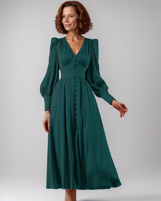 Modiluxa Dames Elegante Maxi Jurk