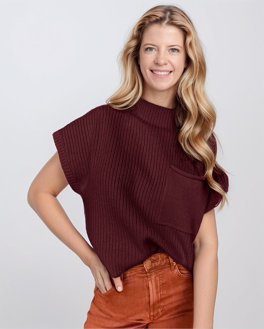 Modiluxa Dames Lente Casual Gebreid Topje
