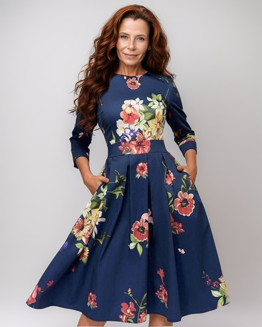 Modiluxa Dames Lente Bloemenjurk