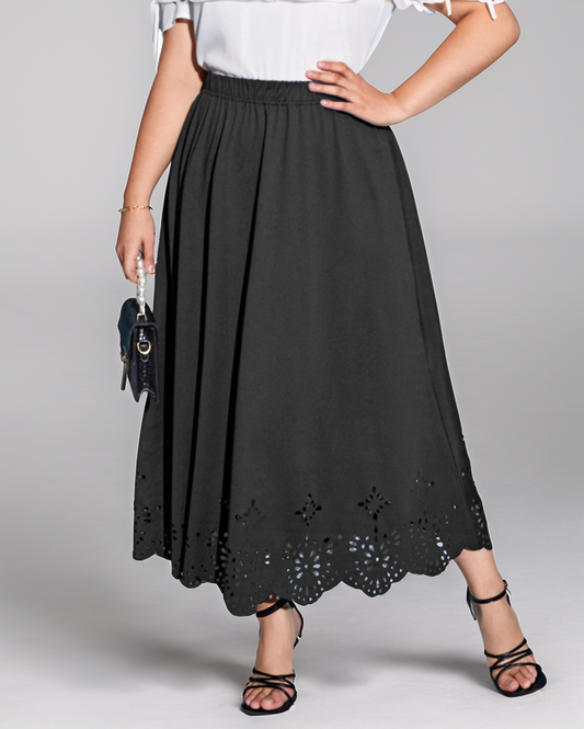 Modiluxa Dames Lente Semi-Formele Elegante Maxi Rok