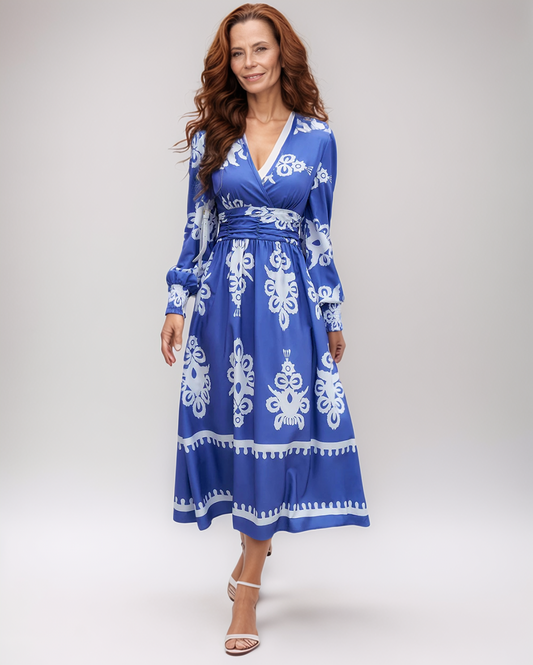 Modiluxa Dames Lente Jurk met Print