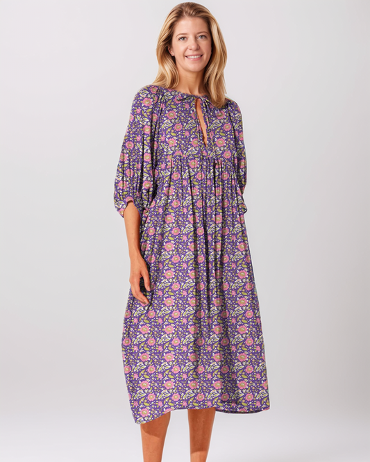 Modiluxa Dames Lente Comfortabele Bohemian Midi-Jurk