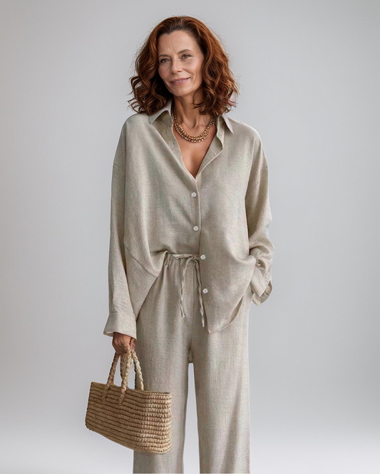Modiluxa Dames Lente Casual Comfortabel Luchtige Set