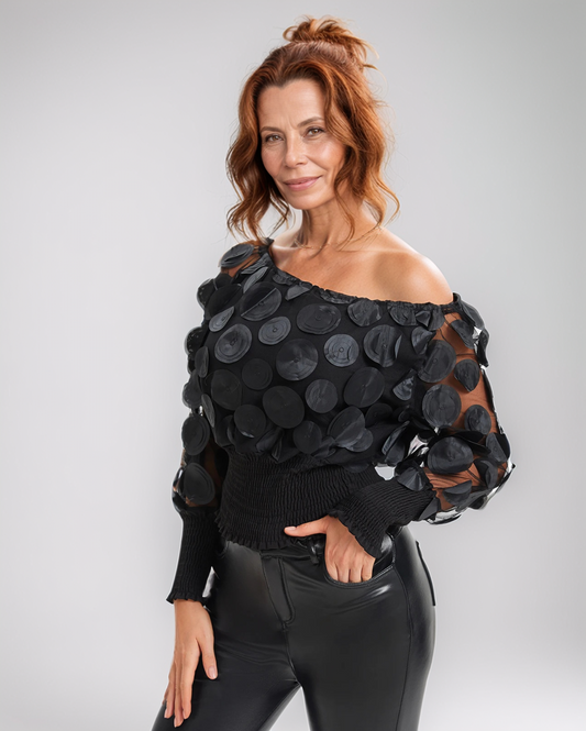 Modiluxa Dames Lente Semi- Formele Chique Chiffon Blouse